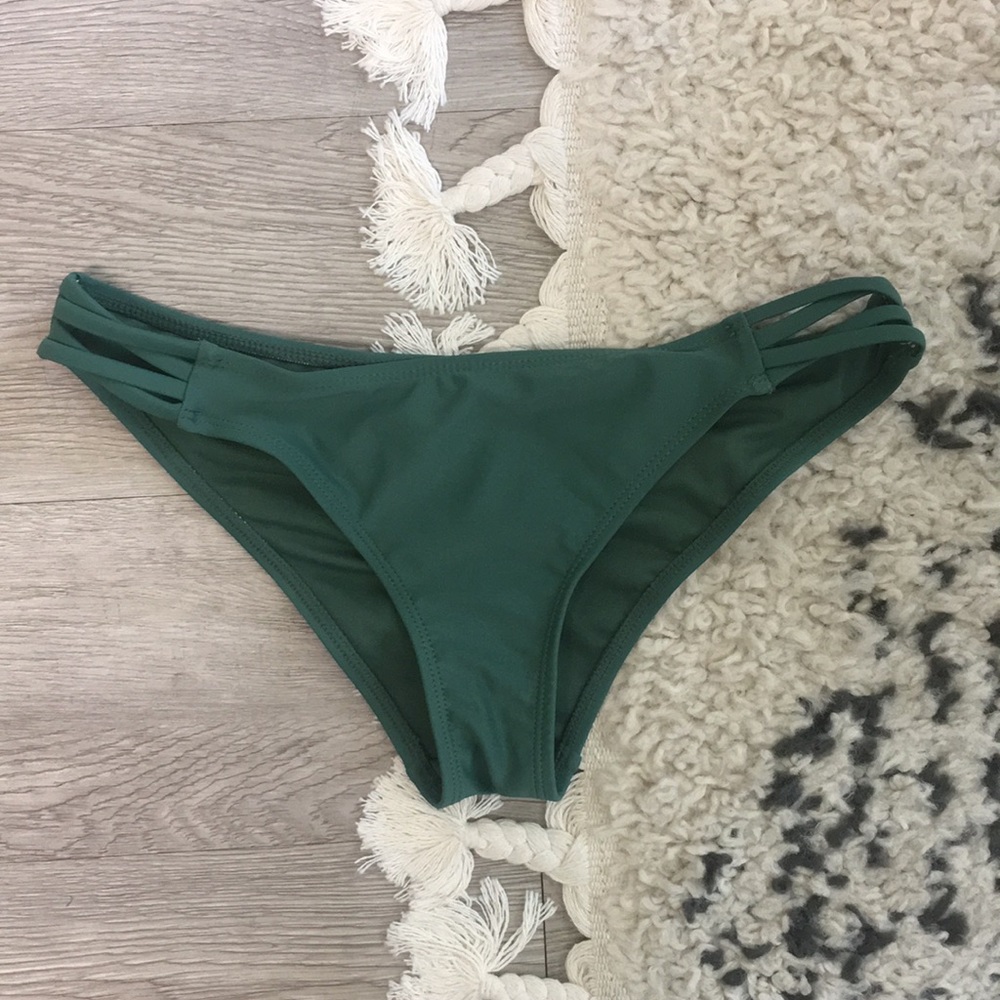 Green Xhilaration Bikini Bottoms